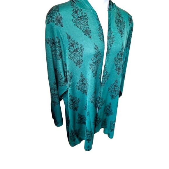 TORRID Disney Haunted Mansion Forest Biome Green Hooded Cardigan 4X - Picture 3 of 15